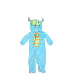 Baby Cute Monster Hooded Onesie 6–12 Months Plush Pajamas Halloween Costume